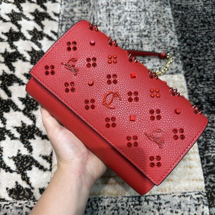 Leather bag ,5A ,size 23.5x6x14cm,with box,  B110-359