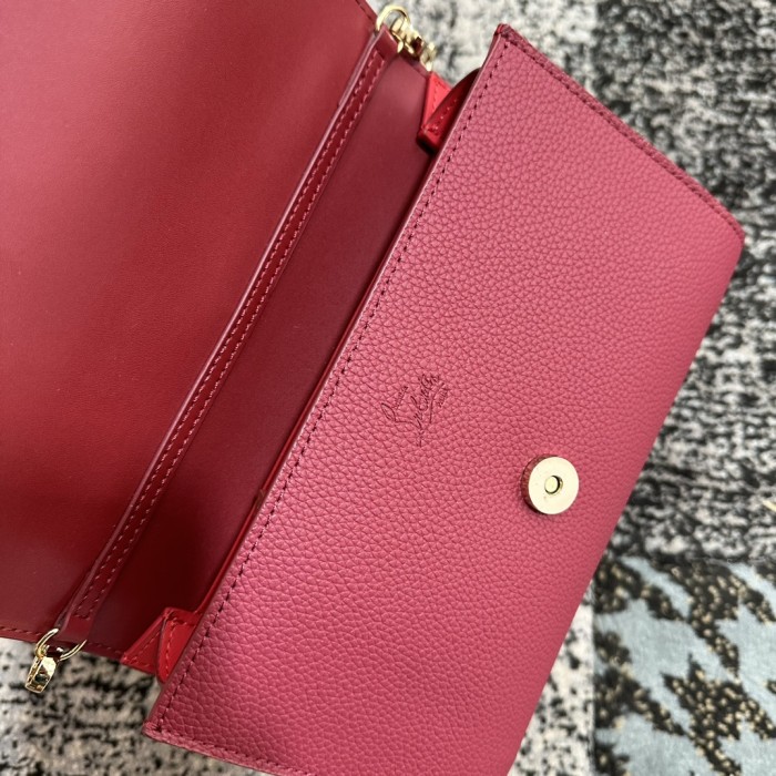 Leather bag ,5A ,size 23.5x6x14cm,with box,  B110-342