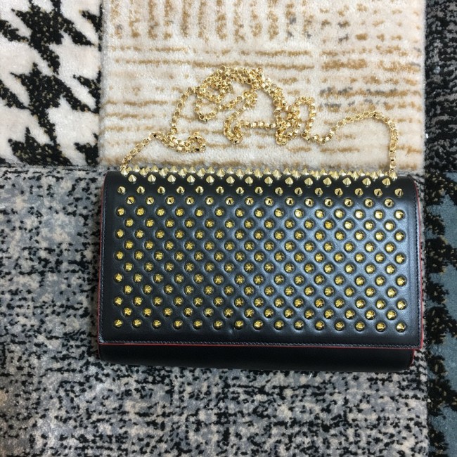 Leather bag ,5A ,size 23.5x6x14cm,with box,  B110-361