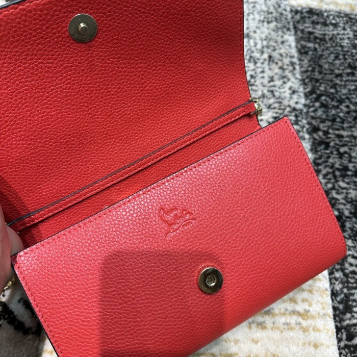 Leather bag ,5A ,size 23.5x6x14cm,with box,  B110-359