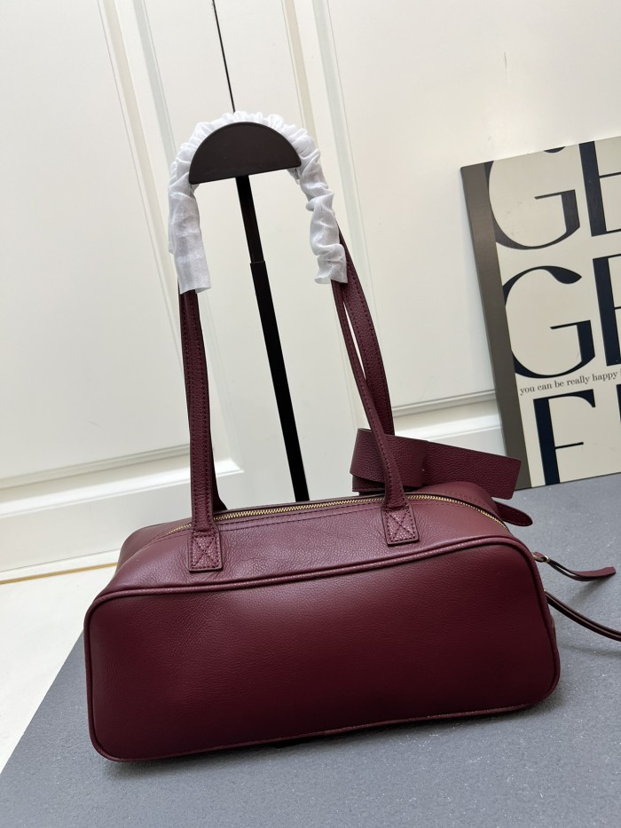Leather bag ,5A ,size 31x12x12cm,no box,  B130-80
