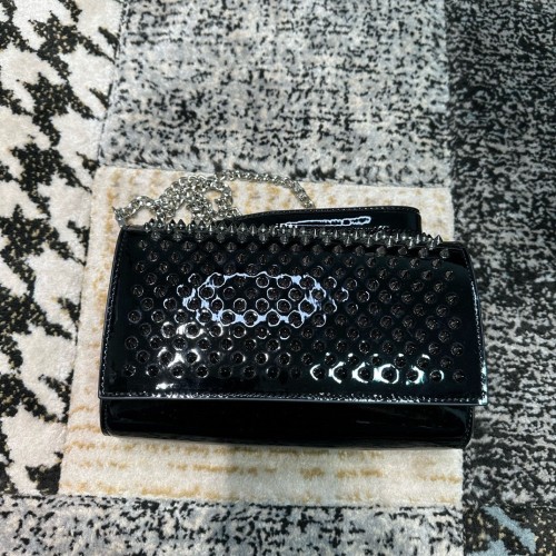 Leather bag ,5A ,size 23.5x6x14cm,with box,  B110-345