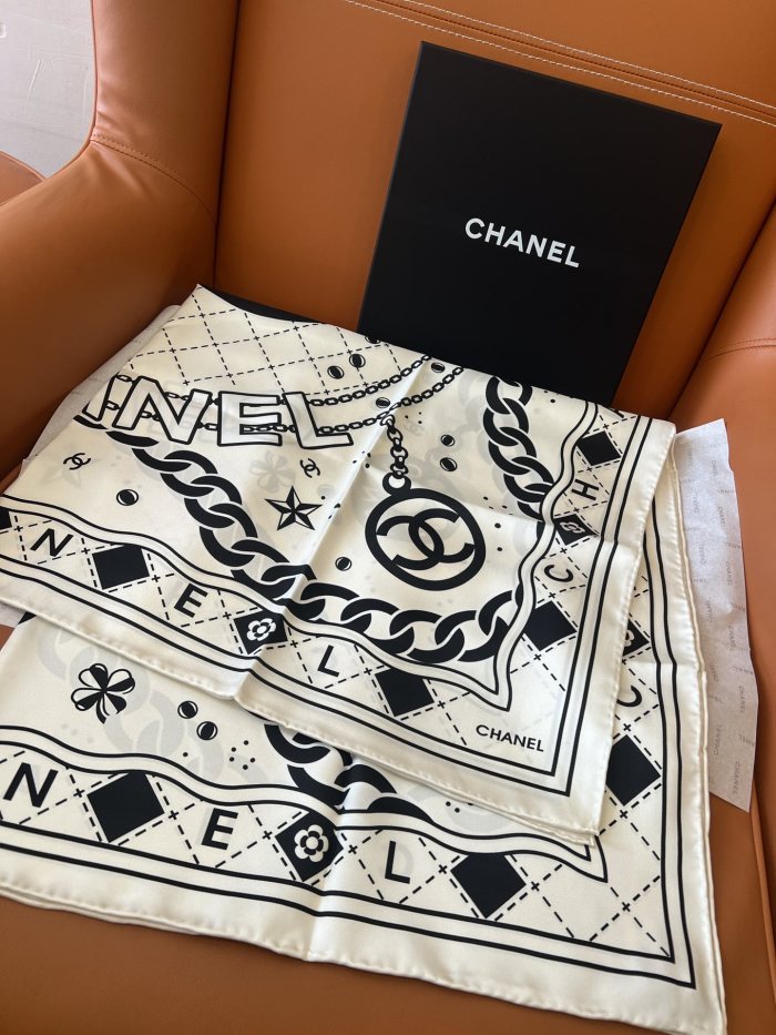 Cotton silk scarf, size 90x90cm, SF20-135