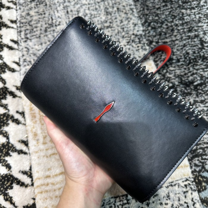 Leather bag ,5A ,size 23.5x6x14cm,with box,  B110-358