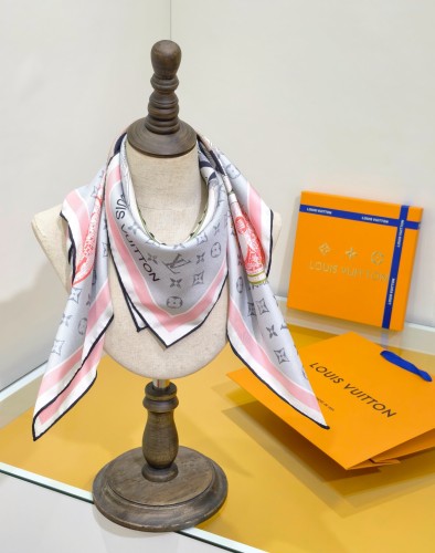 Cotton silk scarf, size 90x90cm, SF20-145-149