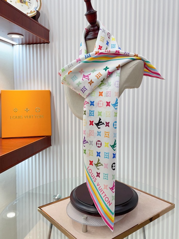 Cotton silk scarf, size 90x90cm, SF20-130-131
