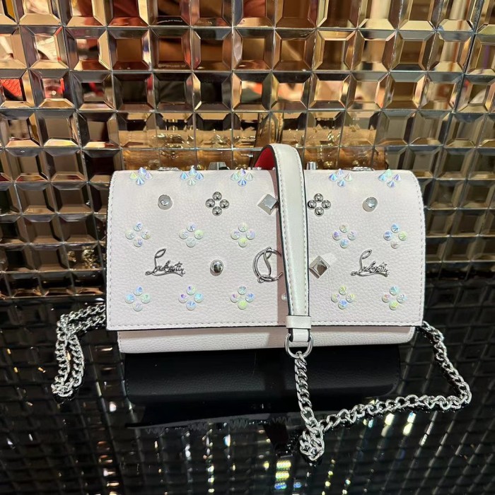 Leather bag ,5A ,size 23.5x6x14cm,with box,  B110-354