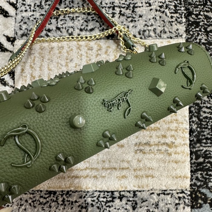 Leather bag ,5A ,size 23.5x6x14cm,with box,  B110-341