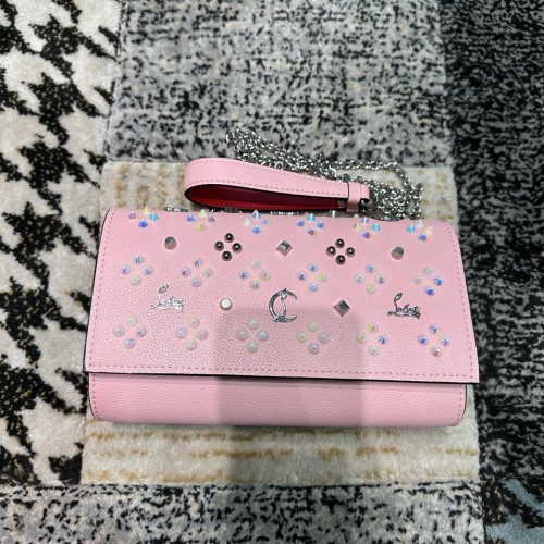Leather bag ,5A ,size 23.5x6x14cm,with box,  B110-343