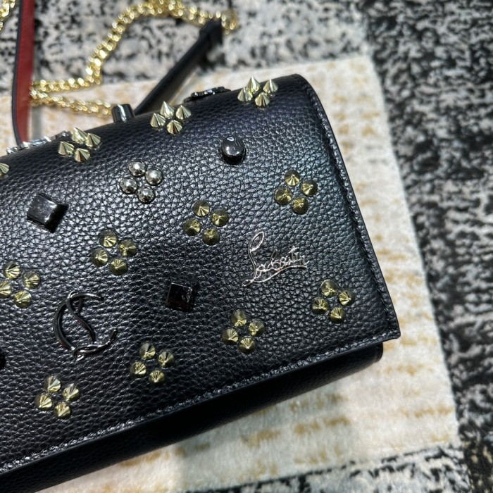 Leather bag ,5A ,size 23.5x6x14cm,with box,  B110-346