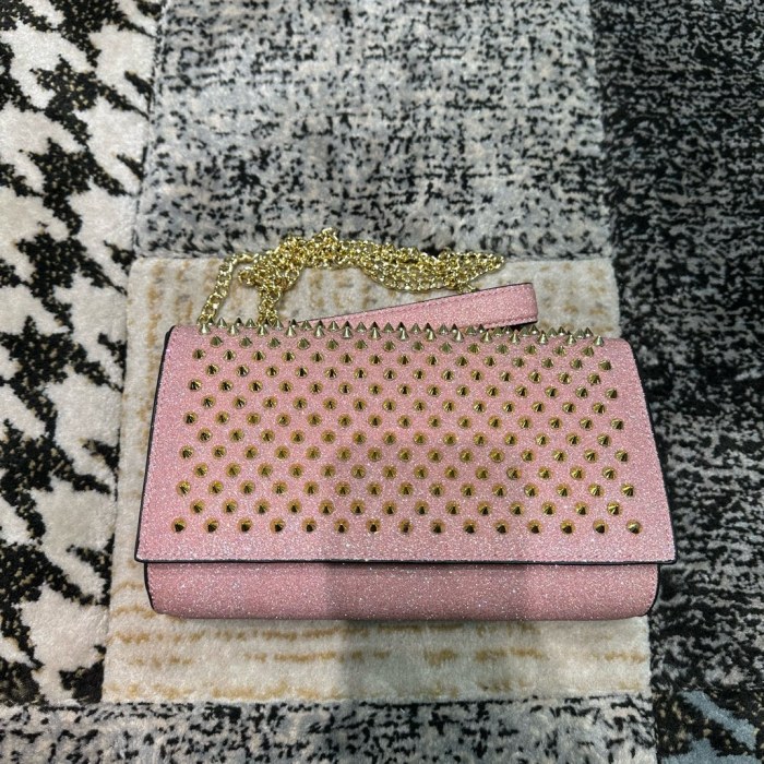Leather bag ,5A ,size 23.5x6x14cm,with box,  B110-351