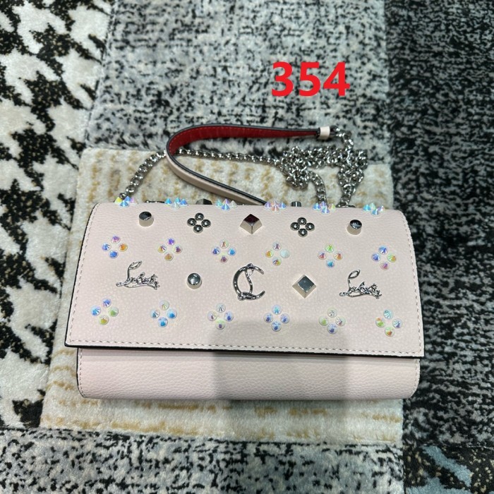 Leather bag ,5A ,size 23.5x6x14cm,with box,  B110-354