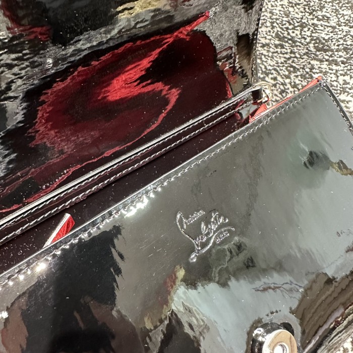Leather bag ,5A ,size 23.5x6x14cm,with box,  B110-345