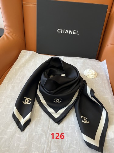 Cotton silk scarf, size 90x90cm, SF20-126
