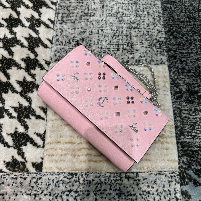 Leather bag ,5A ,size 23.5x6x14cm,with box,  B110-343
