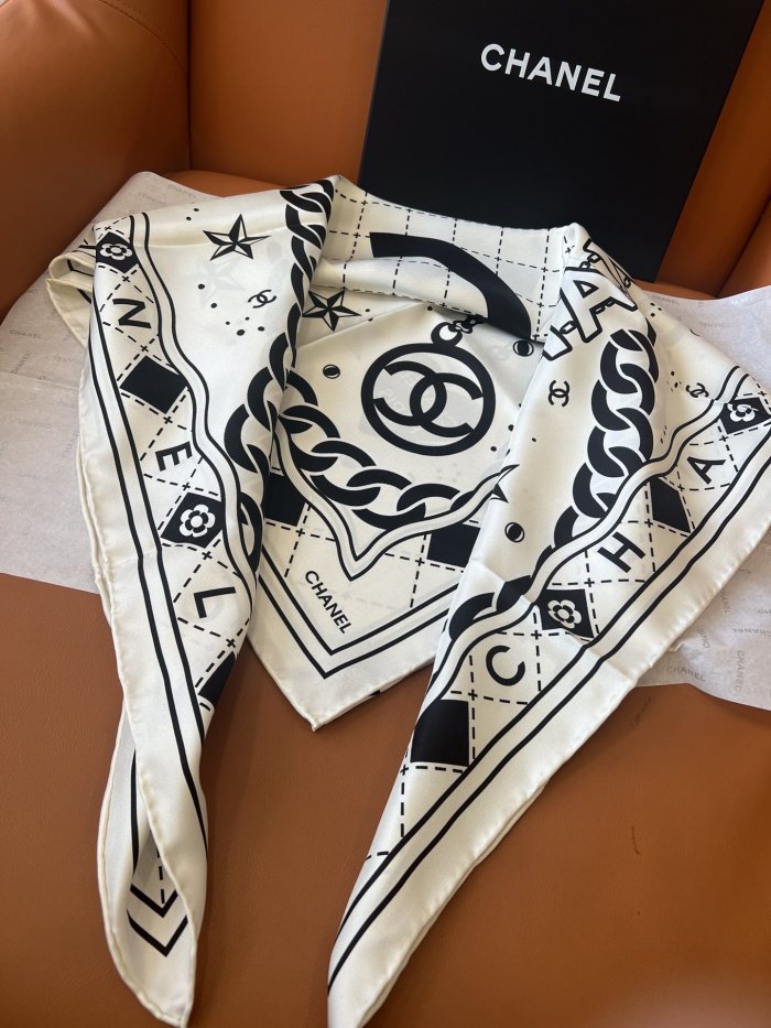 Cotton silk scarf, size 90x90cm, SF20-135