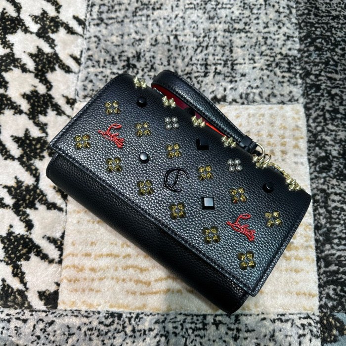 Leather bag ,5A ,size 23.5x6x14cm,with box,  B110-352