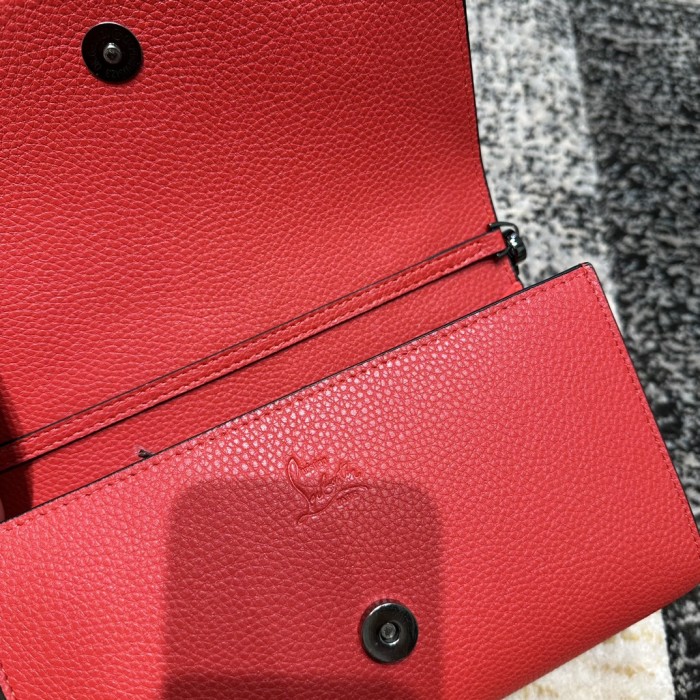 Leather bag ,5A ,size 23.5x6x14cm,with box,  B110-349