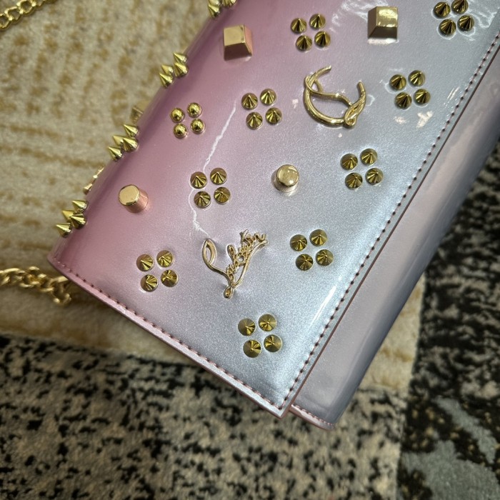 Leather bag ,5A ,size 23.5x6x14cm,with box,  B110-339
