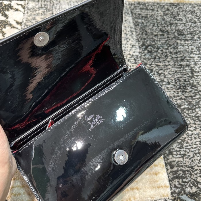 Leather bag ,5A ,size 23.5x6x14cm,with box,  B110-345