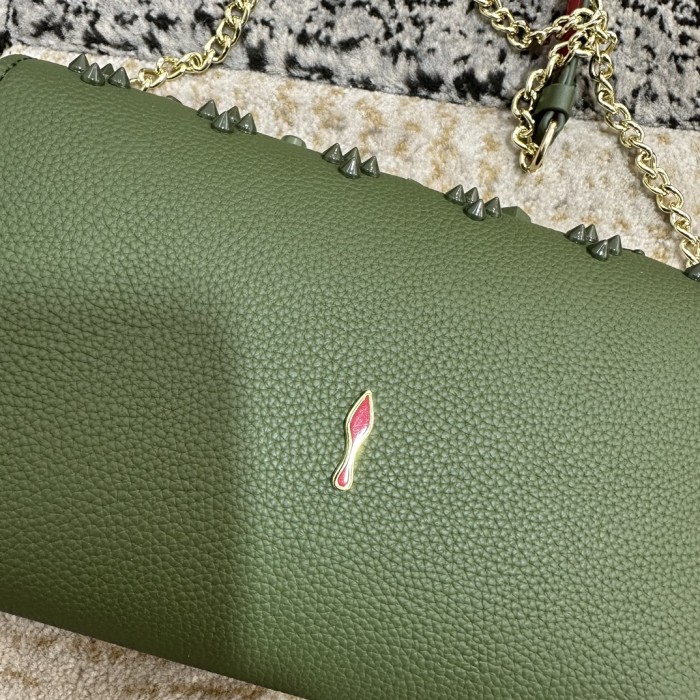 Leather bag ,5A ,size 23.5x6x14cm,with box,  B110-341