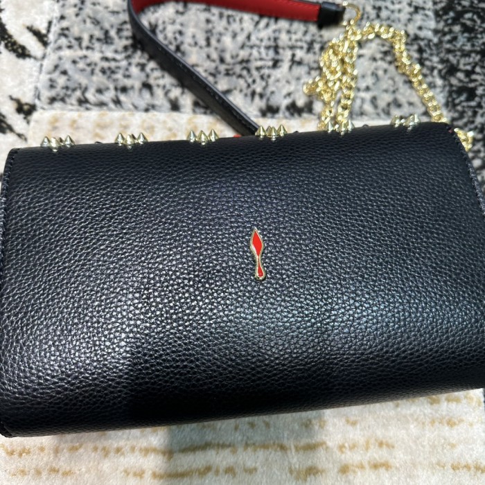 Leather bag ,5A ,size 23.5x6x14cm,with box,  B110-352
