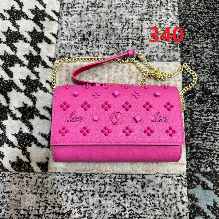 Leather bag ,5A ,size 23.5x6x14cm,with box,  B110-340