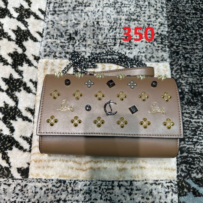 Leather bag ,5A ,size 23.5x6x14cm,with box,  B110-350