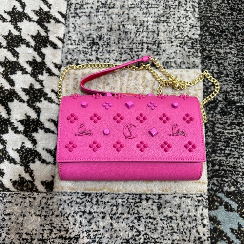 Leather bag ,5A ,size 23.5x6x14cm,with box,  B110-340