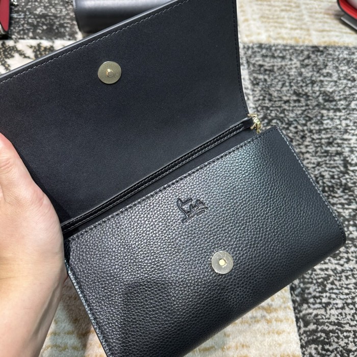 Leather bag ,5A ,size 23.5x6x14cm,with box,  B110-352