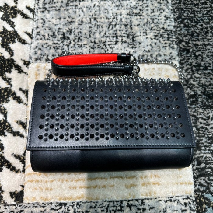 Leather bag ,5A ,size 23.5x6x14cm,with box,  B110-358