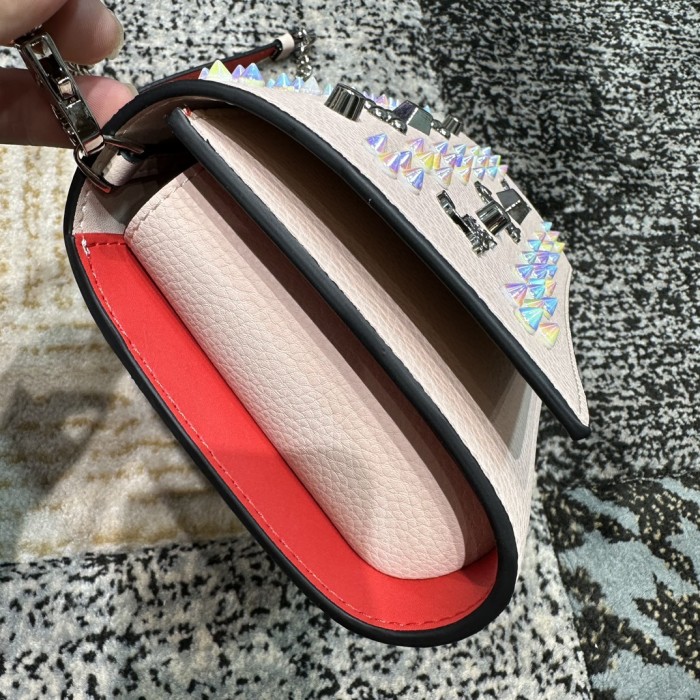 Leather bag ,5A ,size 23.5x6x14cm,with box,  B110-354