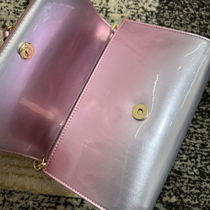 Leather bag ,5A ,size 23.5x6x14cm,with box,  B110-339
