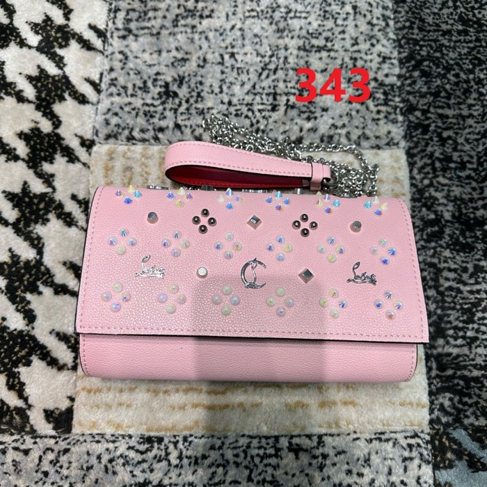 Leather bag ,5A ,size 23.5x6x14cm,with box,  B110-343