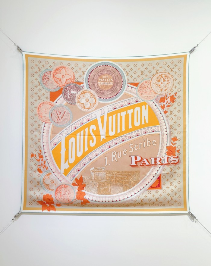 Cotton silk scarf, size 90x90cm, SF20-145-149