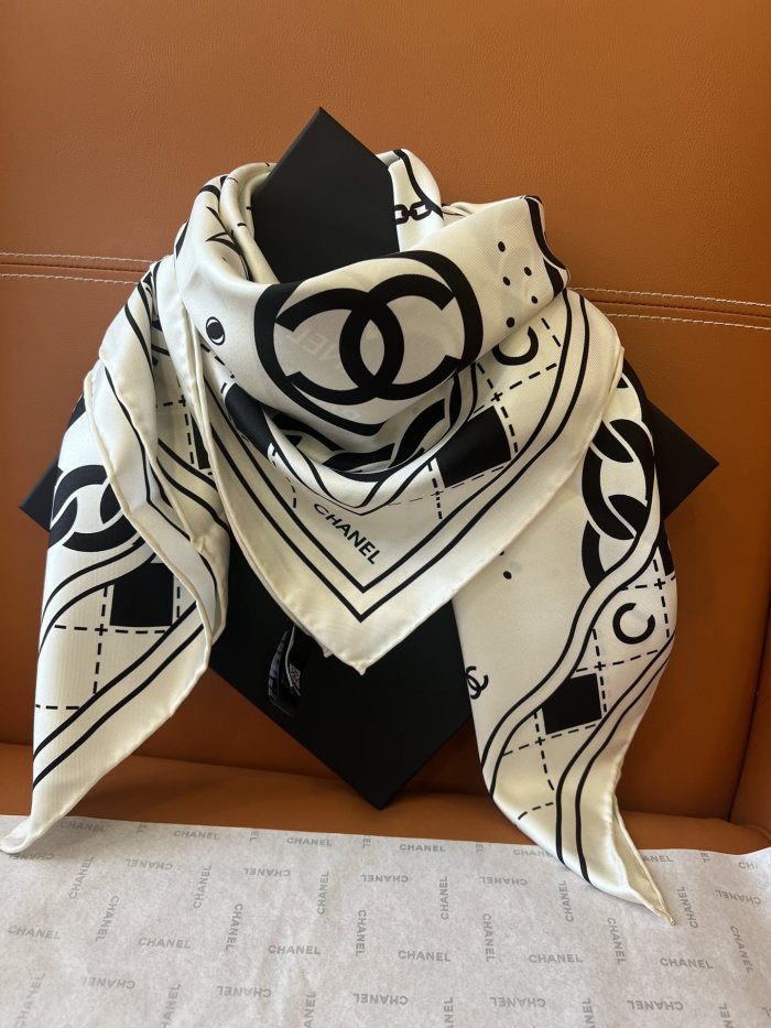 Cotton silk scarf, size 90x90cm, SF20-135