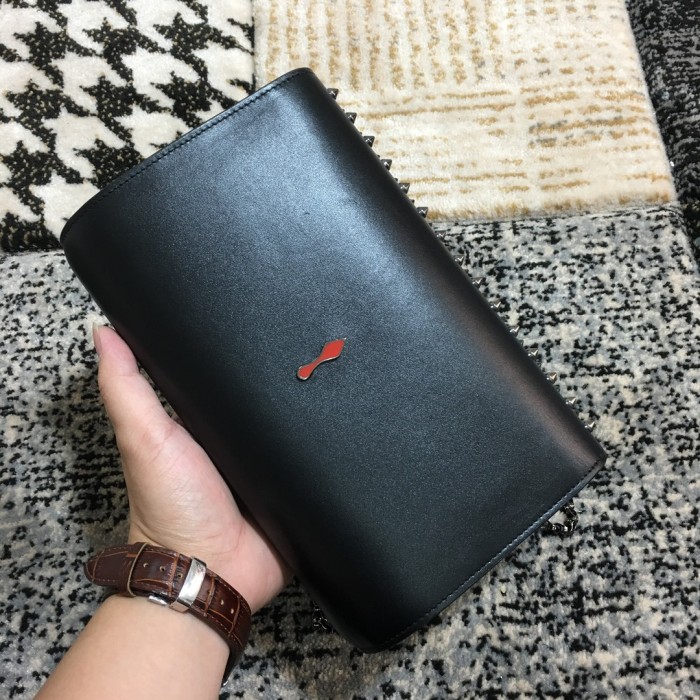 Leather bag ,5A ,size 23.5x6x14cm,with box,  B110-362