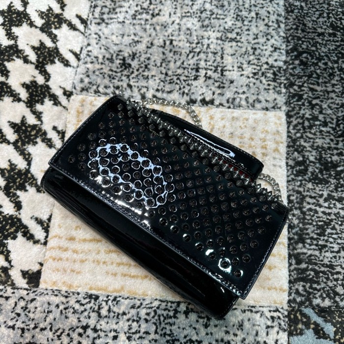 Leather bag ,5A ,size 23.5x6x14cm,with box,  B110-345
