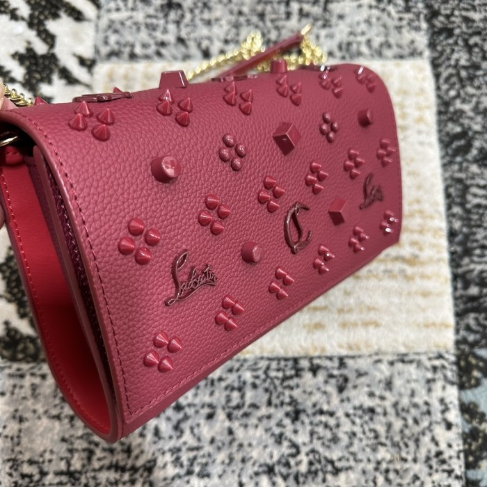 Leather bag ,5A ,size 23.5x6x14cm,with box,  B110-342
