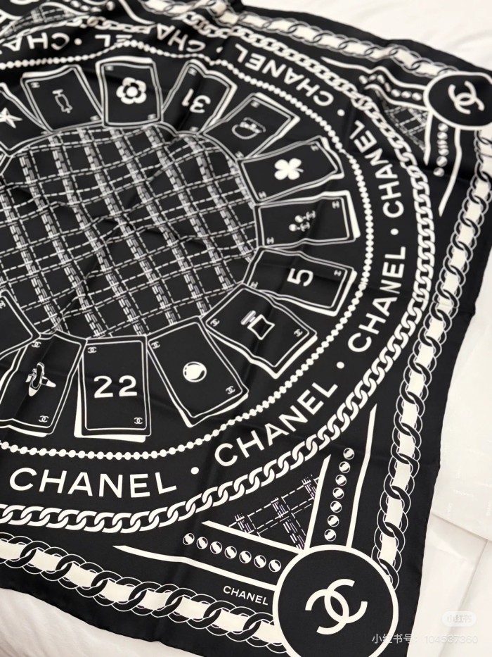 Cotton silk scarf, size 90x90cm, SF20-136