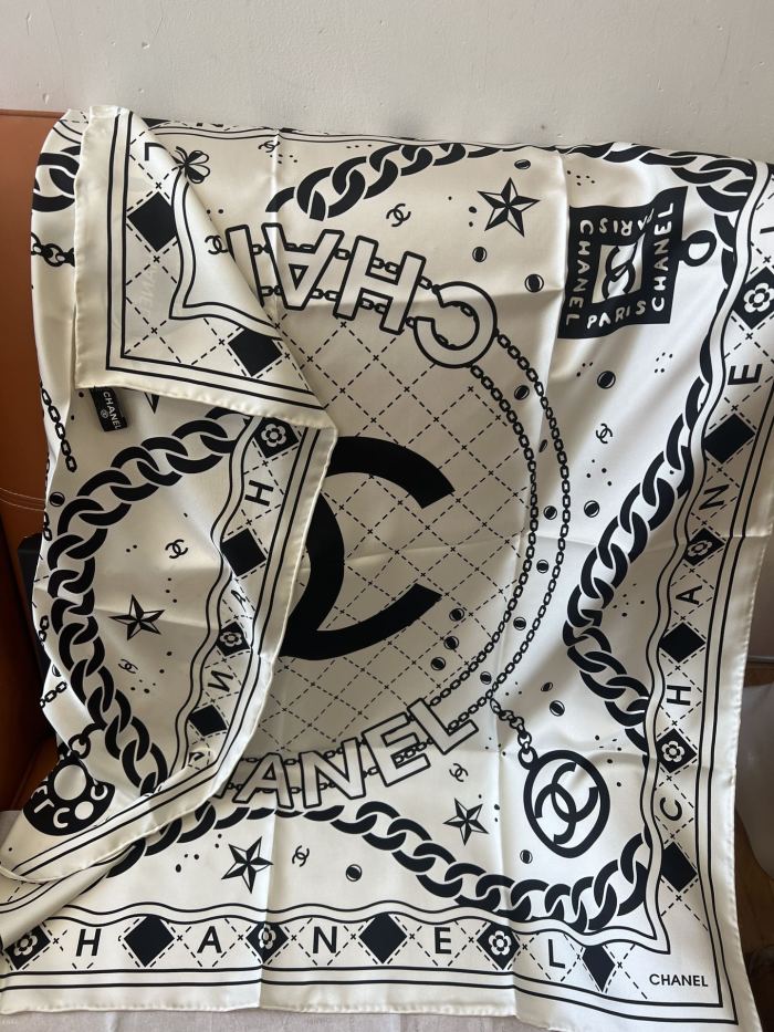 Cotton silk scarf, size 90x90cm, SF20-135