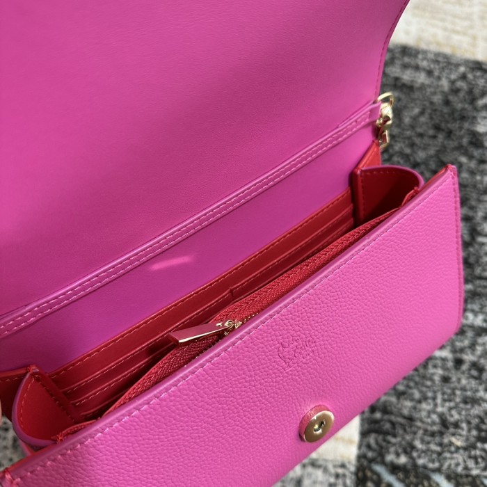 Leather bag ,5A ,size 23.5x6x14cm,with box,  B110-340