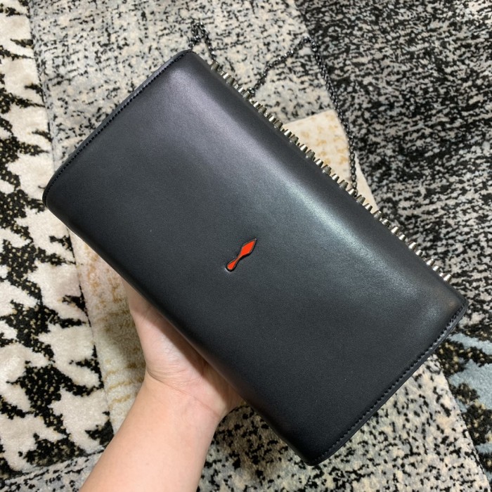 Leather bag ,5A ,size 23.5x6x14cm,with box,  B110-360