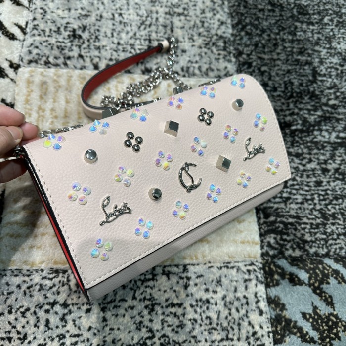 Leather bag ,5A ,size 23.5x6x14cm,with box,  B110-354