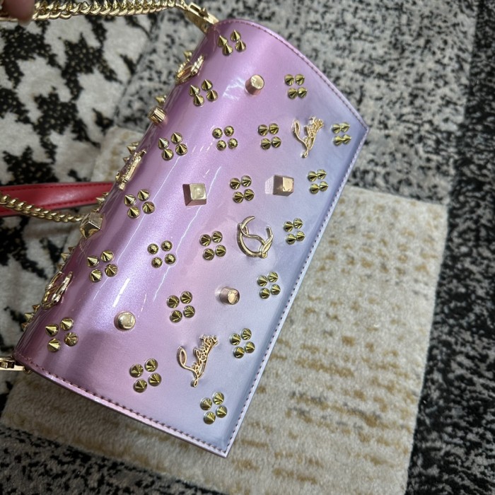 Leather bag ,5A ,size 23.5x6x14cm,with box,  B110-339