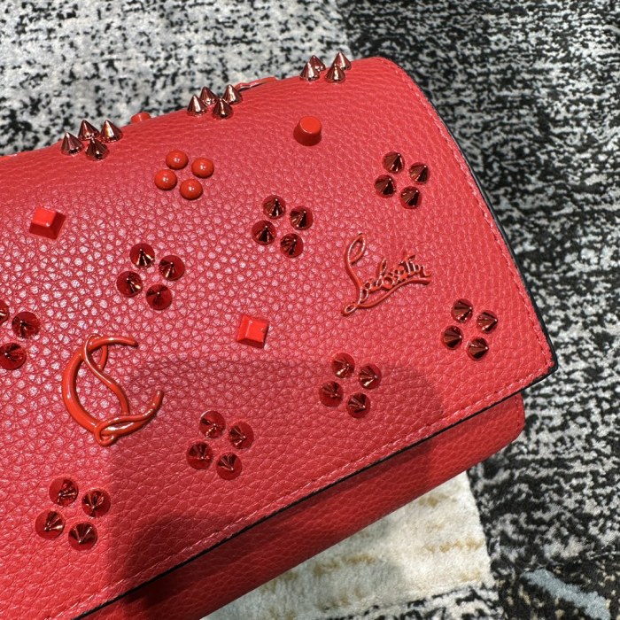 Leather bag ,5A ,size 23.5x6x14cm,with box,  B110-349