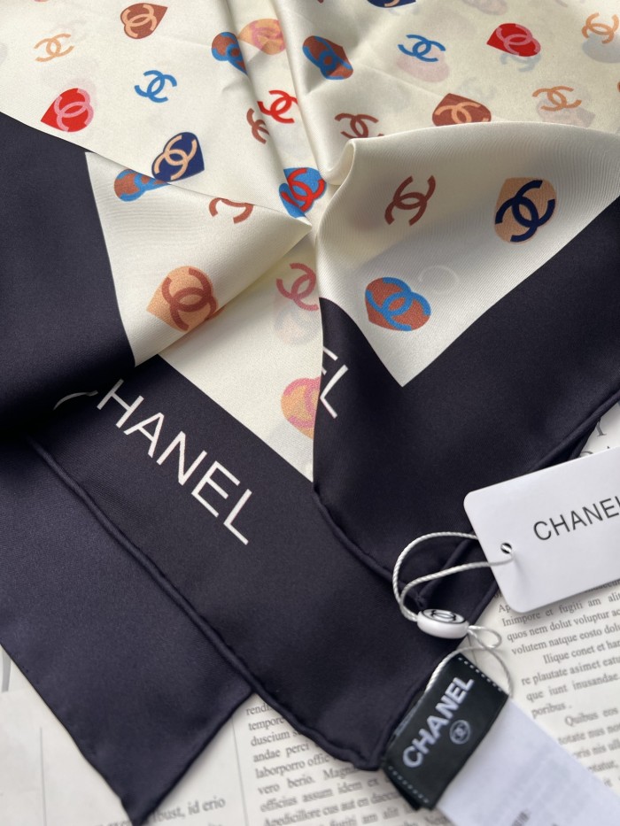 Cotton silk scarf, size 90x90cm, SF20-140-143