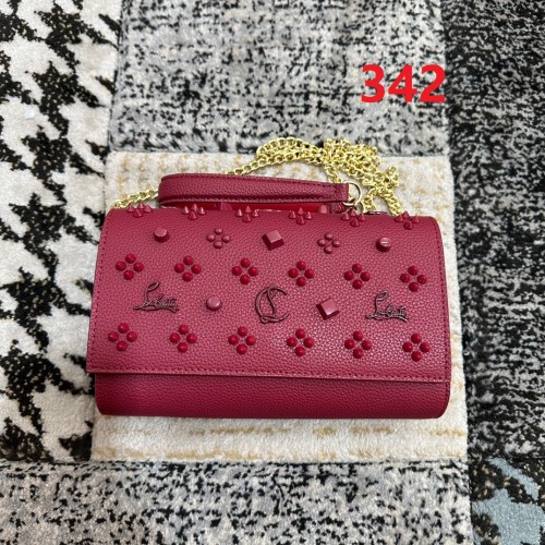 Leather bag ,5A ,size 23.5x6x14cm,with box,  B110-342