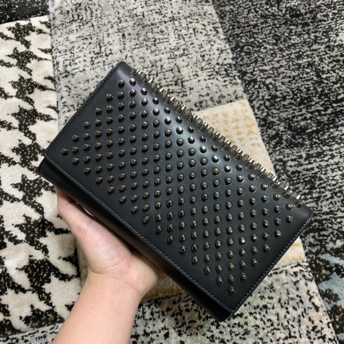 Leather bag ,5A ,size 23.5x6x14cm,with box,  B110-360