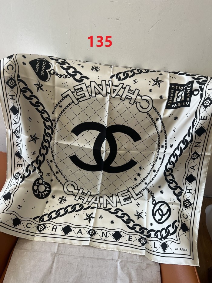 Cotton silk scarf, size 90x90cm, SF20-135